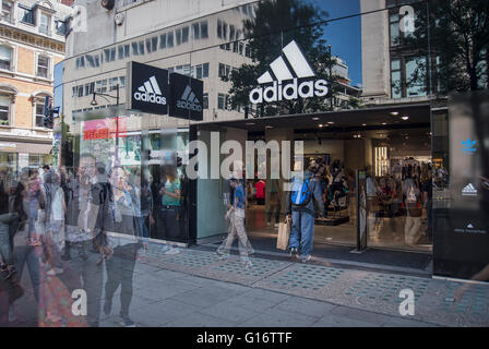 shop at Adidas outlet Beijing, China. 21-Jan-2014 Stock Photo Alamy