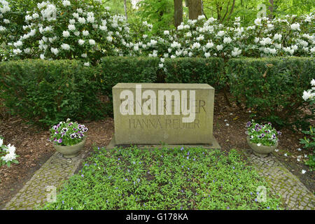 Grab Ernst Reuter, Waldfriedhof, Potsdamer Chaussee, Zehlendorf, Berlin, Deutschland Stock Photo