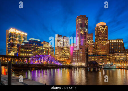 Downtown Boston Stock Photo