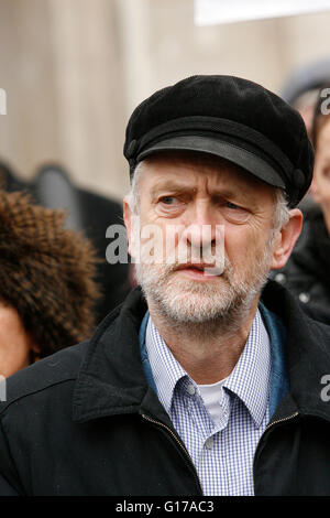 Jeremy Corbyn MP in London Stock Photo