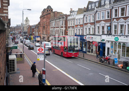 St John's Hill, Clapham Junction, Battersea, London -1 Stock Photo