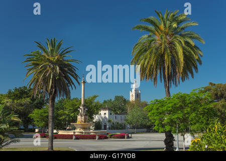 DE SOTO FOUNTAIN BILTMORE TOWER DE SOTO CIRCLE CORAL GABLES FLORIDA USA Stock Photo