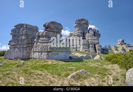 A group of rocks in the Giant Mountains, Poland Stock Photo - Alamy