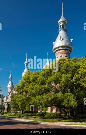 Henry B. Plant Museum - originally, the Tampa Bay Hotel (b. 1891) on the campus of University of Tampa, Tampa, Florida, USA Stock Photo