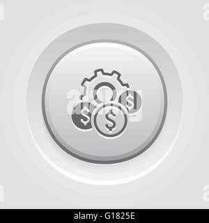 Costs Optimization Icon Stock Vector
