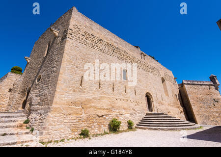 Chateau d'Ansouis village, perché  Vaucluse Provence France 84 Stock Photo