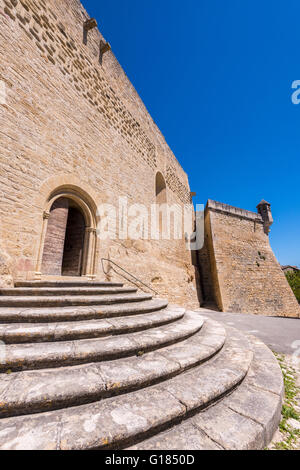 Chateau d'Ansouis village, perché  Vaucluse Provence France 84 Stock Photo