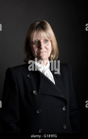 Juliet Nicolson at the Oldie Literary Lunch 10-05-16 Stock Photo