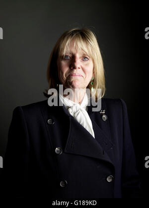 Juliet Nicolson at the Oldie Literary Lunch 10-05-16 Stock Photo