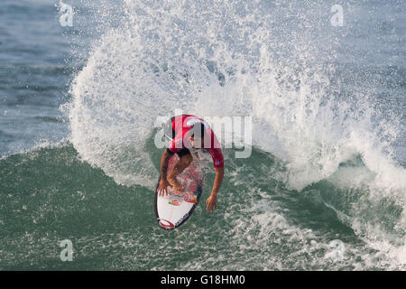 Rio de Janeiro, Brazil. 10th May, 2016. HI RIO PRO WORLD SURFING - Brazilian surfer Gabriel Medina during Hi Rio Pro World Surfing held noa Beach Grumari. © Fotoarena/Alamy Live News Stock Photo