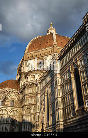 Florence Cathedral or Duomo dome designed by Filippo Brunelleschi ...