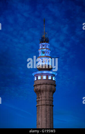 Beyazit tower (Seraskier Tower) historic landmark in Istanbul, Turkey Stock Photo