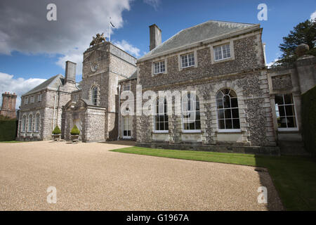 34 year old Oliver Wallop, Viscount Lymington, at Farleigh House ...