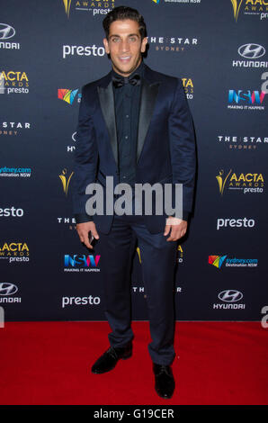 30th November 2015: Vips and celebrities arrive for the 5th AACTA Awards Industry Dinner which took place at The Star in Sydney, Australia. Pictured is Firass Dirani Stock Photo