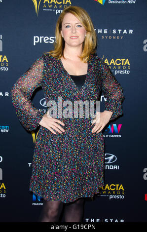 30th November 2015: Vips and celebrities arrive for the 5th AACTA Awards Industry Dinner which took place at The Star in Sydney, Australia. Pictured is Susan Pryor Stock Photo