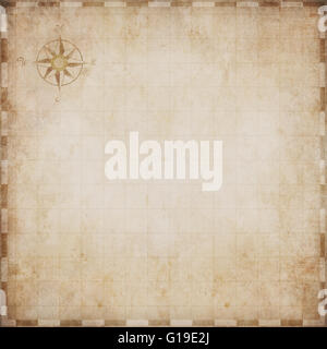 Blank map old dirty paper background and texture Stock Photo - Alamy