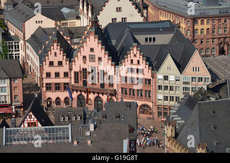 cityhall Romer, Frankfurt on the Main, Hesse, Germany / Römer Stock Photo