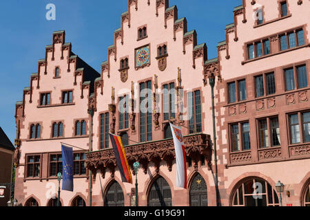 Cityhall Romer, Frankfurt on the Main, Hesse, Germany / Römer Stock Photo