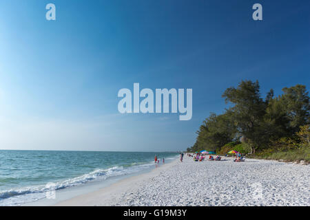 BEACH DELNOR-WIGGINS PASS STATE PARK NAPLES FLORIDA USA Stock Photo