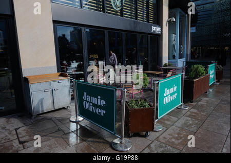 Jamie Oliver restaurant - Cardiff, United Kingdom Stock Photo