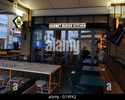 The Gourmet Burger Kitchen restaurant; - GBK, Westfield Shopping centre ...