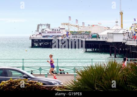 Palace pier Brighton Sussex UK Stock Photo