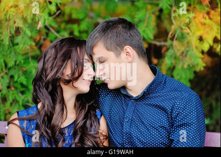 Her sweetheart. Portrait of an attractive young couple relaxing in a pool Stock  Photo - Alamy