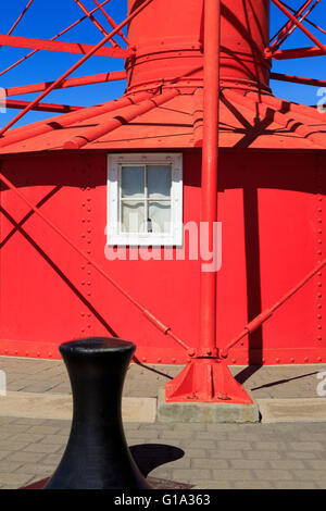 Port Adelaide Lighthouse, (formerly South Neptune Island)  South Australia, Australia Stock Photo