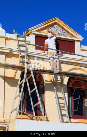 Painter, Burnie, Tasmania, Australia Stock Photo