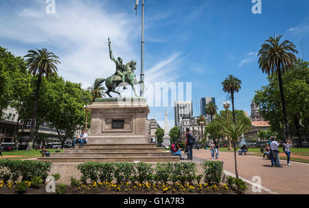 Plaza de Mayo, May Square, Buenos Aires, Argentina Stock Photo