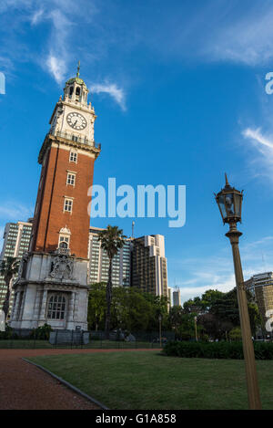 Torre Monumental, formerly Torre de los Ingleses, Plaza Fuerza Aérea Argentina, Retiro district, Buenos Aires, Argentina Stock Photo