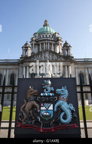 Belfast City Hall, Donegall Square, Belfast, County Antrim, Northern Ireland Stock Photo