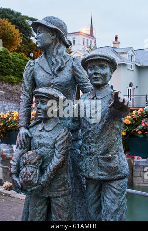 Anna 'Annie' Moore (April 24, 1874 - December 6, 1924) was an Irish emigrant to the United States in 1892. Stock Photo