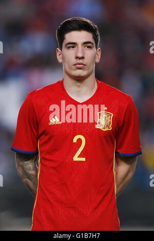 Murcia, Spain. 28th Mar, 2016. Hector Bellerin (ESP) Football/Soccer : International Friendly match between U21 Spain 1-0 U21 Noerwey at the Estadio Municipal Nueva Condomina in Murcia, Spain . © Mutsu Kawamori/AFLO/Alamy Live News Stock Photo