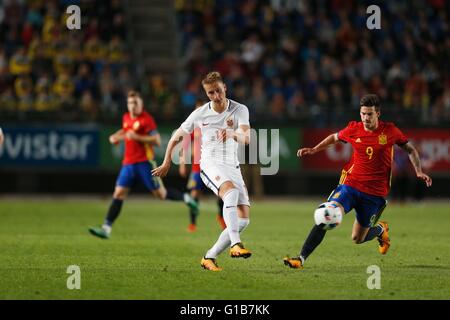 Murcia, Spain. 28th Mar, 2016. Ulrik Jenssen (NOR) Football/Soccer : International Friendly match between U21 Spain 1-0 U21 Noerwey at the Estadio Municipal Nueva Condomina in Murcia, Spain . © Mutsu Kawamori/AFLO/Alamy Live News Stock Photo