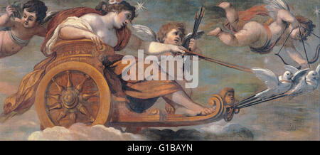 Pietro da Cortona - Chariot of Venus - Musei Capitolini Roma Stock Photo