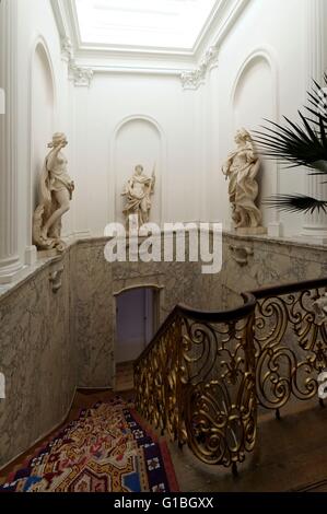 Netherlands, Northern Holland, Amsterdam, Willet Holthuysen Museum, the staircase Stock Photo