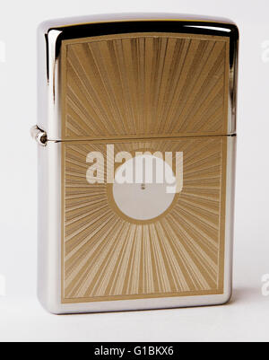 Normal zippo lighter image  taken from brazil in studio Stock Photo