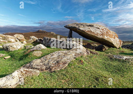 Coetan Arthur dolmen Stock Photo
