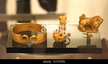 Rings used by Akan society chiefs Stock Photo