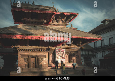 Anceint Durbar square in kathmadu, Nepal Stock Photo