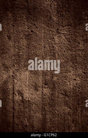 brown abstract background or concrete wall rough texture Stock Photo
