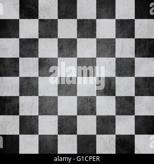 chequered pattern texture or black and white chessboard background, check Stock Photo