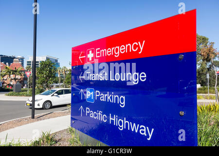 Sydney's Royal North Shore hospital in St Leonards, new south wales,australia Stock Photo