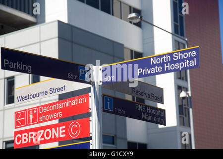 Sydney's Royal North Shore hospital in St Leonards, new south wales,australia Stock Photo