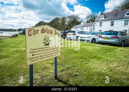 The Ship Inn at Red Wharf Bay, Isle of Anglesey, North wales UK taken ...