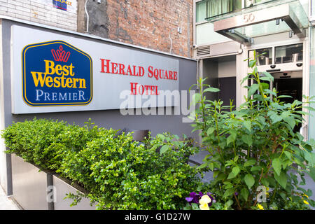 Best Western Premier Herald Square Hotel, NYC Stock Photo