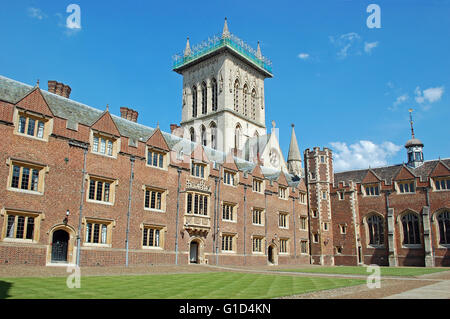 St John's College, Cambridge University Stock Photo