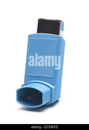 Isolated Asthma Installer on a white background Stock Photo
