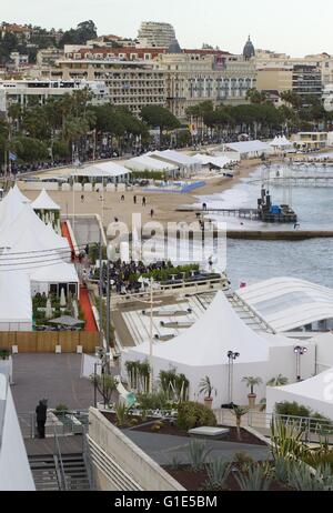 Cannes, France - May 12, 2016: Atmosphere of the Film Festival | Verwendung weltweit Stock Photo